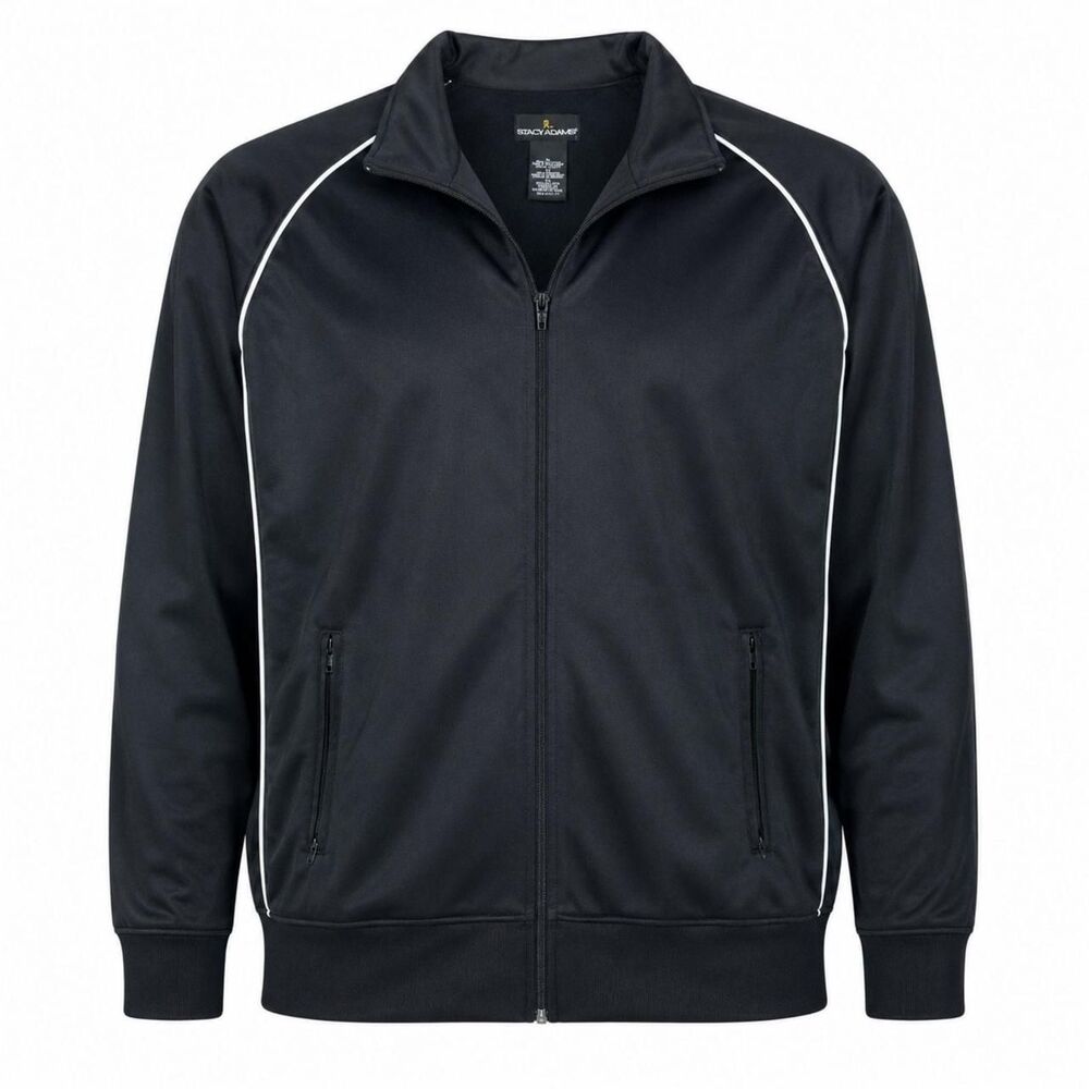 Stacy-adams Men's Black Jacket